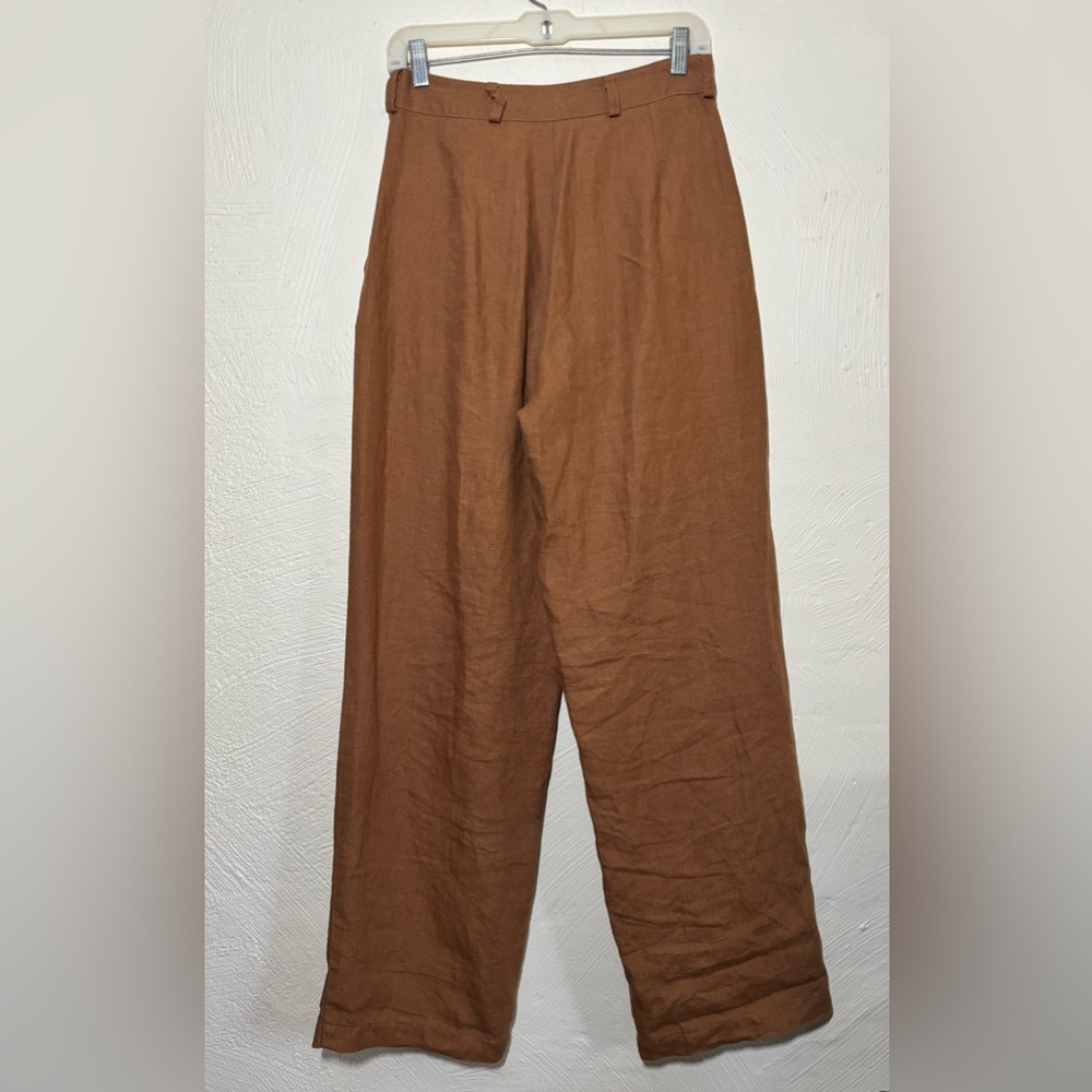 Ozma Linen Trouser Pants - Picture 2 of 4